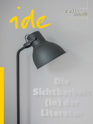 cover image of Die Sichtbarkeit (in) der Literatur